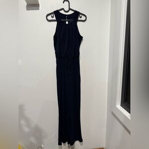 Enfocus Studio Navy Jumpsuit